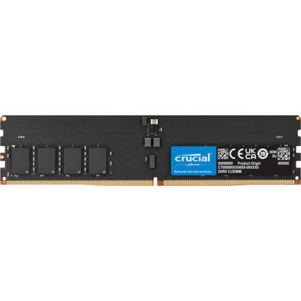 Crucial CT32G64C52CU5 module de mémoire 32 Go 1 x 32 Go DDR5 6400 MT s