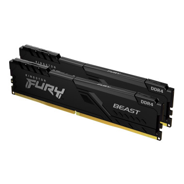 Kingston Technology FURY Beast 32Go 3200MT s DDR4 CL16 DIMM (Kit de 2) 1Gx8 Black