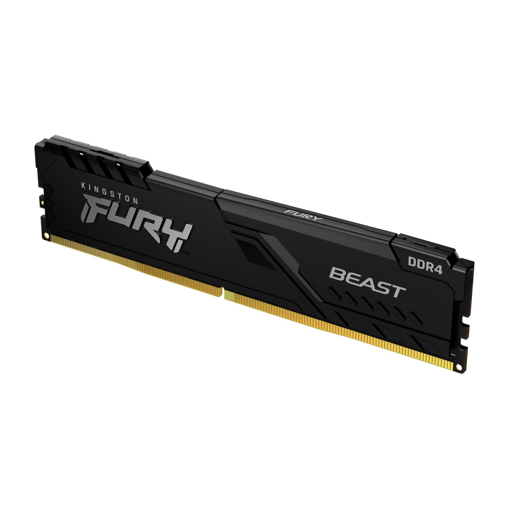 Kingston Technology FURY Beast 16Go 3200MT s DDR4 CL16 DIMM 1Gx8 Black