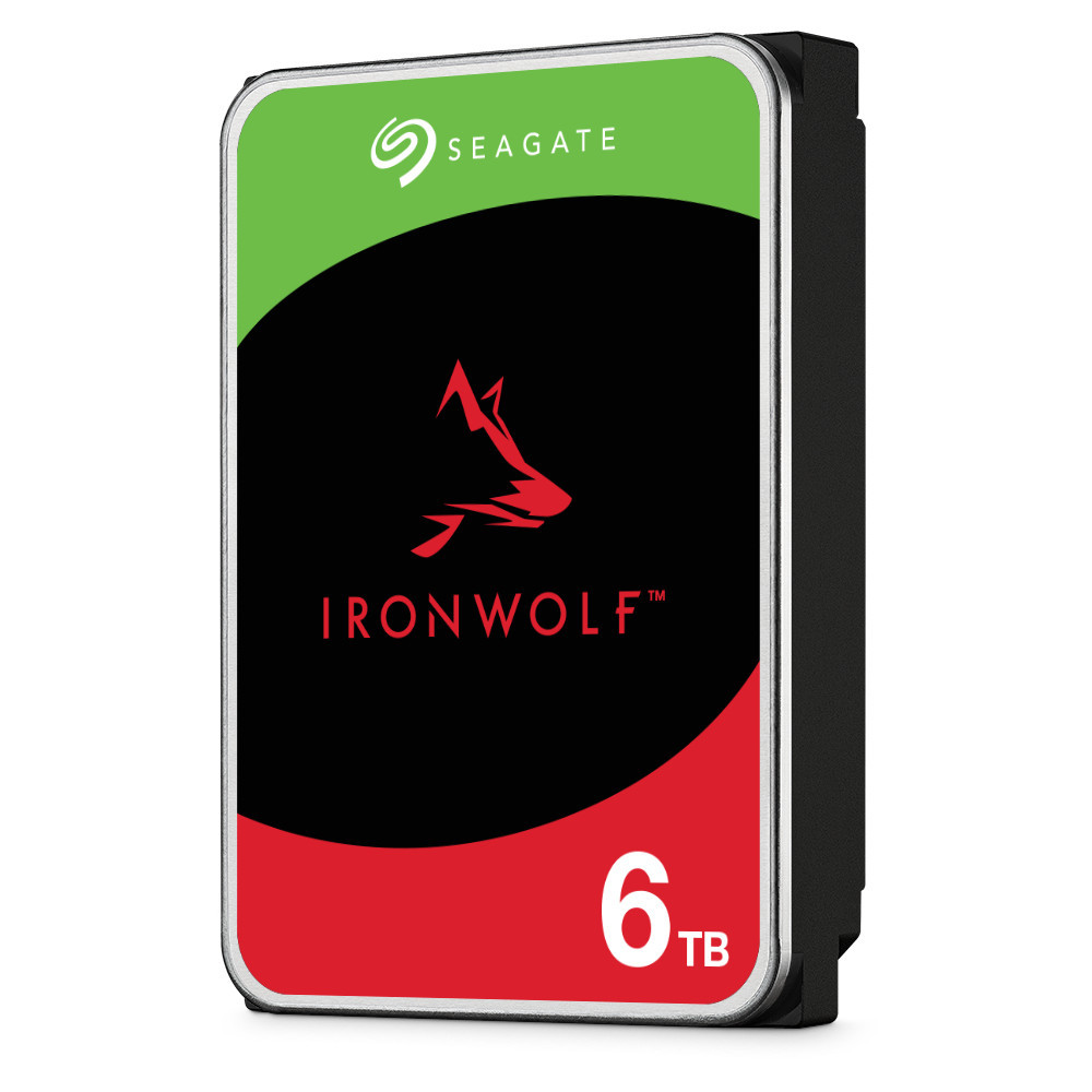 Seagate IronWolf ST6000VN006 disque dur 6 To 5400 tr min 256 Mo 3.5" Série ATA III