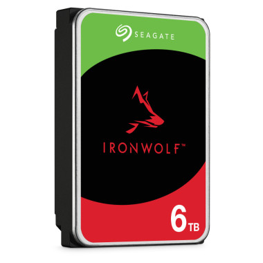 Seagate IronWolf ST6000VN006 disque dur 6 To 5400 tr min 256 Mo 3.5" Série ATA III