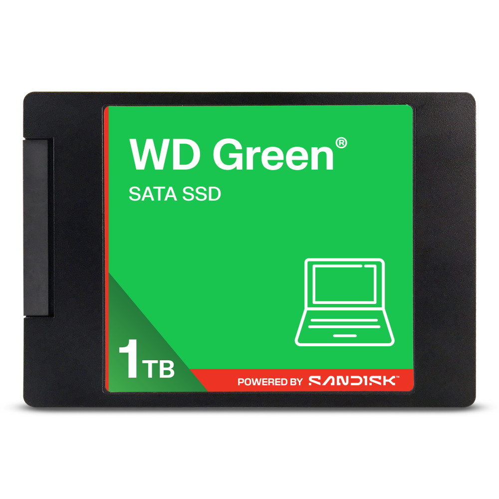 SanDisk Green WDS100T5G0A 1 To 2.5" Série ATA III 3D NAND