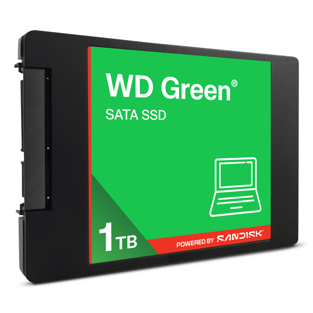 SanDisk Green WDS100T5G0A 1 To 2.5" Série ATA III 3D NAND