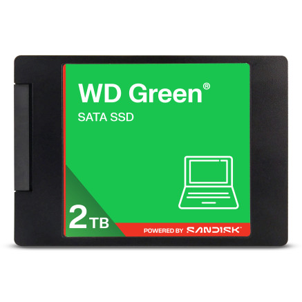 SanDisk Green WDS100T5G0A 2 To 2.5" Série ATA III 3D NAND