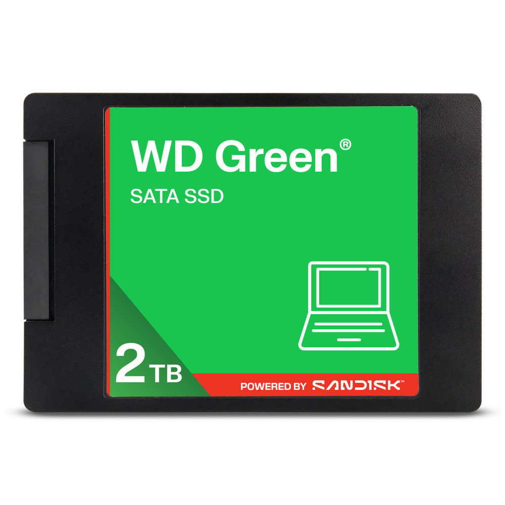 SanDisk Green WDS100T5G0A 2 To 2.5" Série ATA III 3D NAND