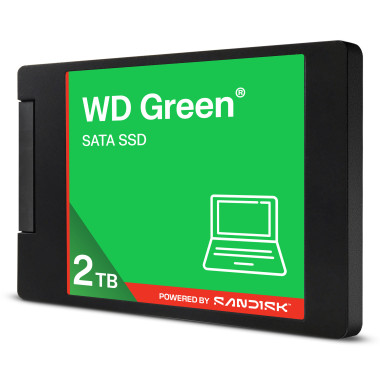 SanDisk Green WDS100T5G0A 2 To 2.5" Série ATA III 3D NAND
