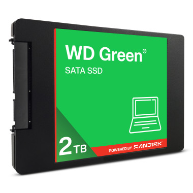 SanDisk Green WDS100T5G0A 2 To 2.5" Série ATA III 3D NAND