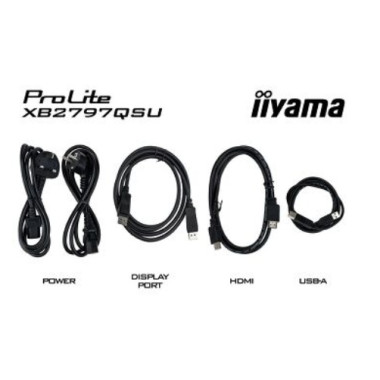 IIYAMA XB2797QSU-B1 (Prolite) - 27p IPS QHD 1ms 350 cd/m² HDMI-DP 4xUSB 2x2W Réglable Noir | ECP Grossiste informatique