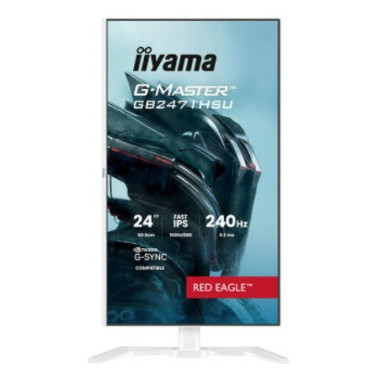 IIYAMA GB2471HSU-W1 (Red Eagle) - 23.8p Fast-IPS FHD 0.3ms 350cd 2HDMI-DP 2USB 2x2W Réglable Noir | ECP Grossiste informatique