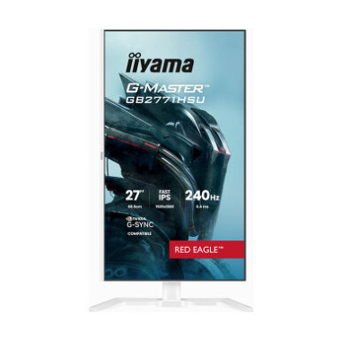 IIYAMA GB2771HSU-W1 (Red Eagle) - 27p Fast-IPS FHD 0.4ms 350cd 2HDMI-DP 2USB 2x2W Réglable Blanc | ECP Grossiste informatique