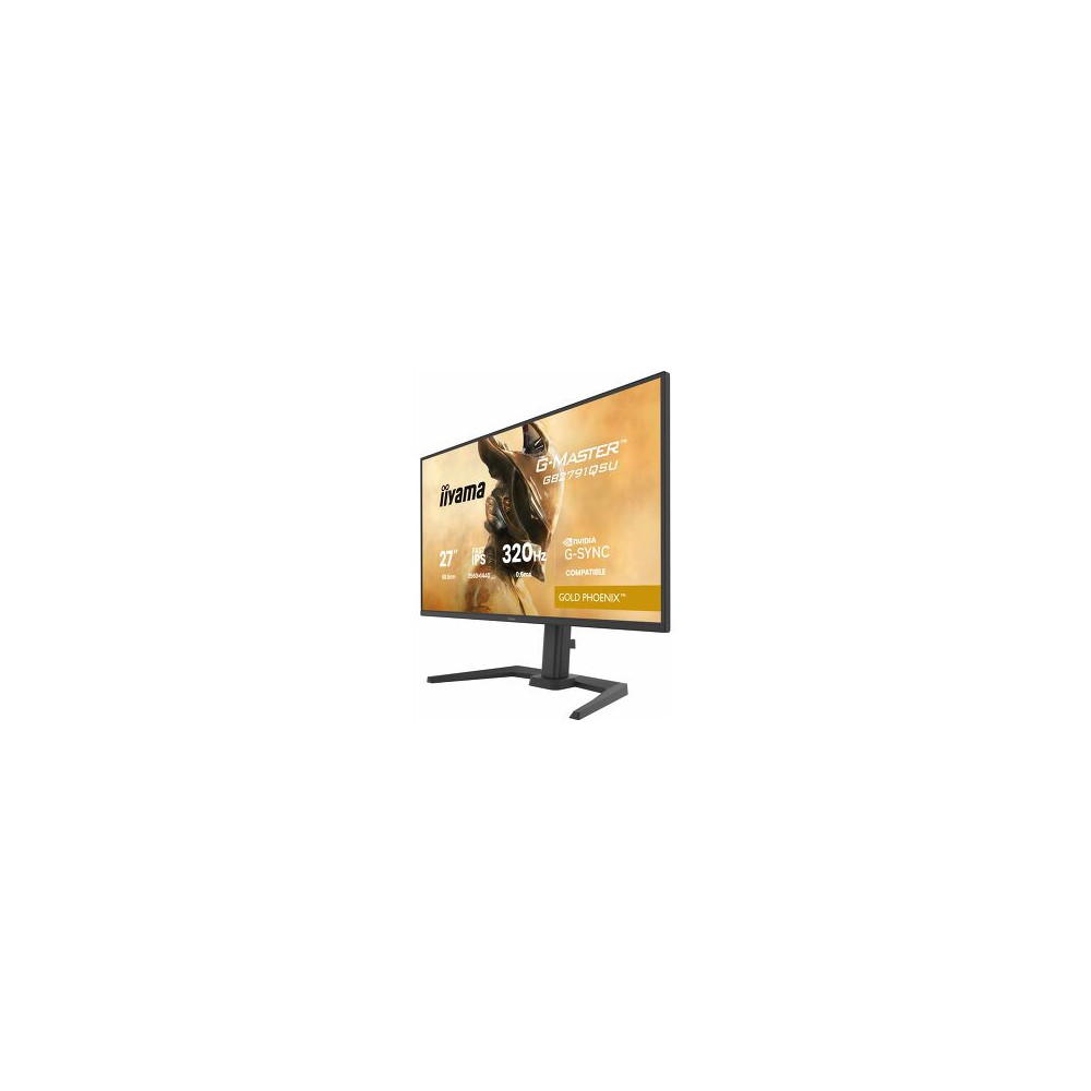 IIYAMA GB2791QSU-B1 (Gold Phoenix) - 27p Fast-IPS WQHD 0.6ms 350cd 2HDMI-1DP 4USB 2x2W Reglable Noi | ECP Grossiste informatique