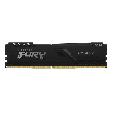 Kingston Technology FURY Beast 128Go 3200MT s DDR4 CL16 DIMM (Kit de 4) Black
