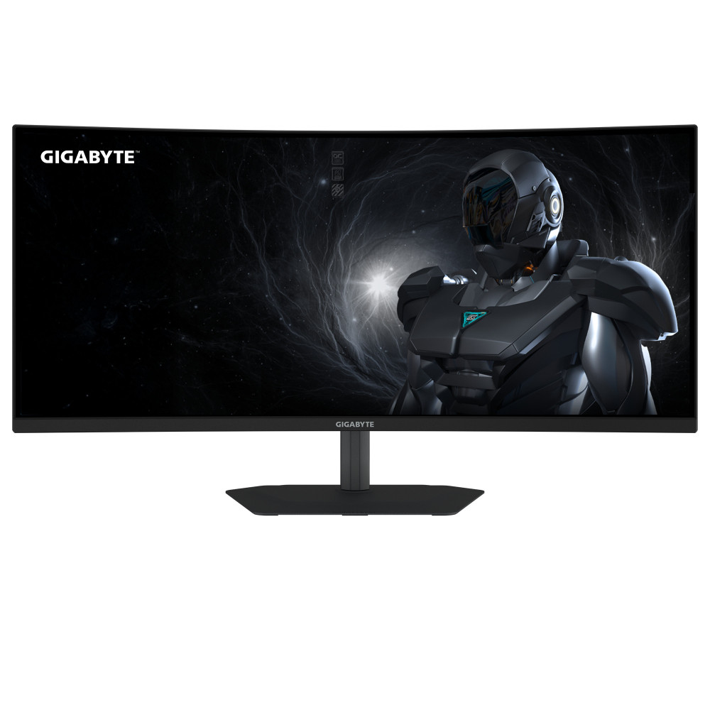GIGABYTE G34WQC2 Moniteur Gaming Incurvé 34” WQHD - 3440 x 1440, 1500R, 200Hz, 1ms, 450 cd m², AMD FreeSync Premium, DisplayHDR