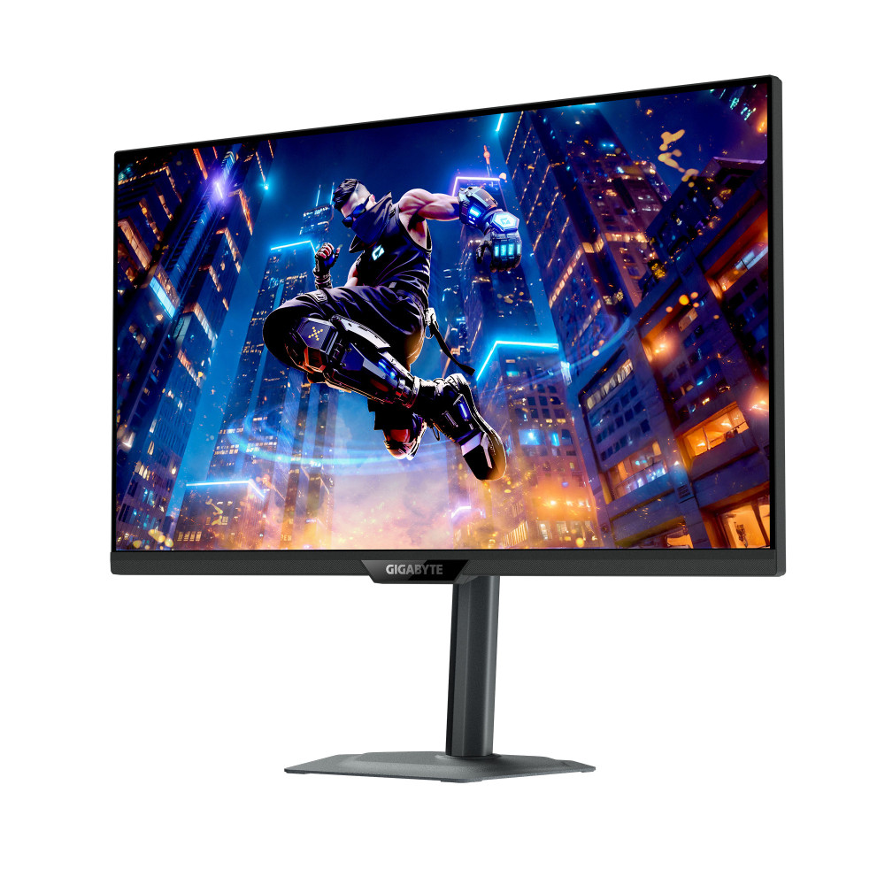 GIGABYTE M27UP Moniteur de jeu 27” 4K UHD - Mode double (4K 160Hz ou FHD 320Hz), 3840 x 2160, 1ms, 350 cd m², FreeSync Premium,