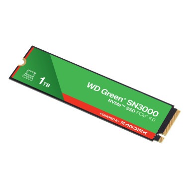 SanDisk Green WD SN3000 NVMe 1 To M.2 PCI Express 4.0 QLC 3D NAND