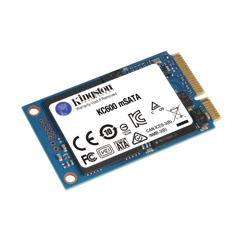 Kingston Technology SSD KC600 SATA3 mSATA de 256 Go