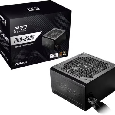 Alimentation ASROCK ATX PRO-650B | ECP Grossiste informatique