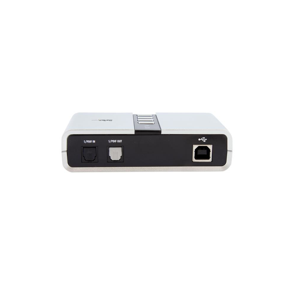 StarTech.com Adaptateur Carte Son USB vers Audio Stéréo - Audio Numérique SPDIF
