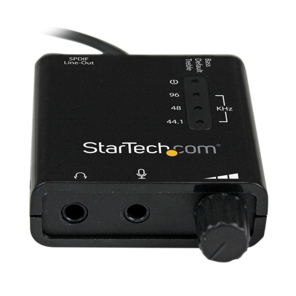 StarTech.com Carte son externe USB avec audio SPDIF numérique - Convertisseur DAC USB audio