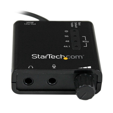 StarTech.com Carte son externe USB avec audio SPDIF numérique - Convertisseur DAC USB audio
