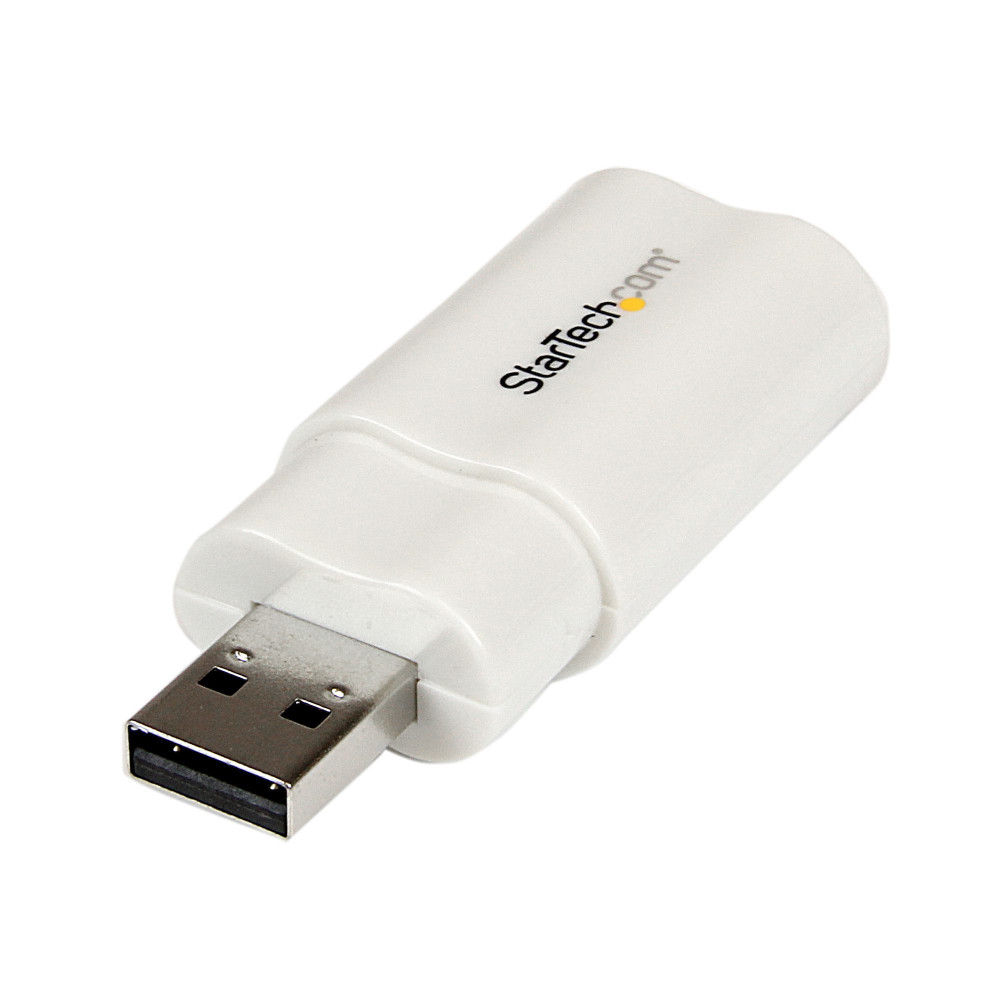 StarTech.com Carte son externe USB vers audio stéréo - Adaptateur audio stéréo