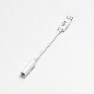 Adaptateur Lightning m le / jack 3.5mm femelle - blanc | ECP Grossiste informatique