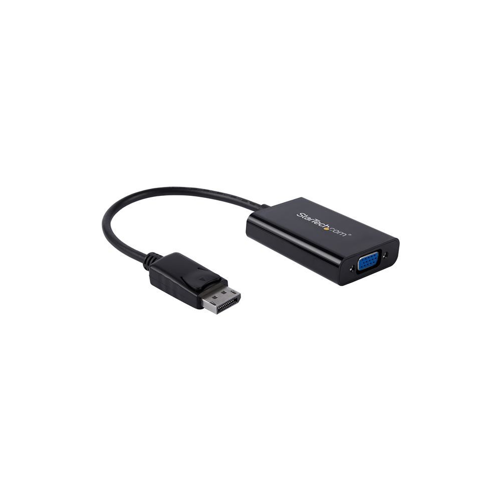 StarTech.com Adaptateur vidéo DisplayPort vers VGA avec audio - M F - 1920x1200   1080p - Noir