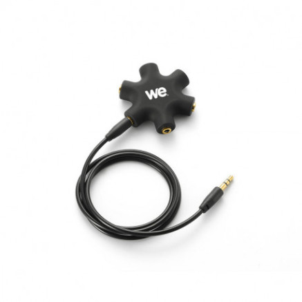Adaptateur jack1 entr?e - 5 sorties Port interchangeable Cable jack 3.5 mm amovi | ECP Grossiste informatique
