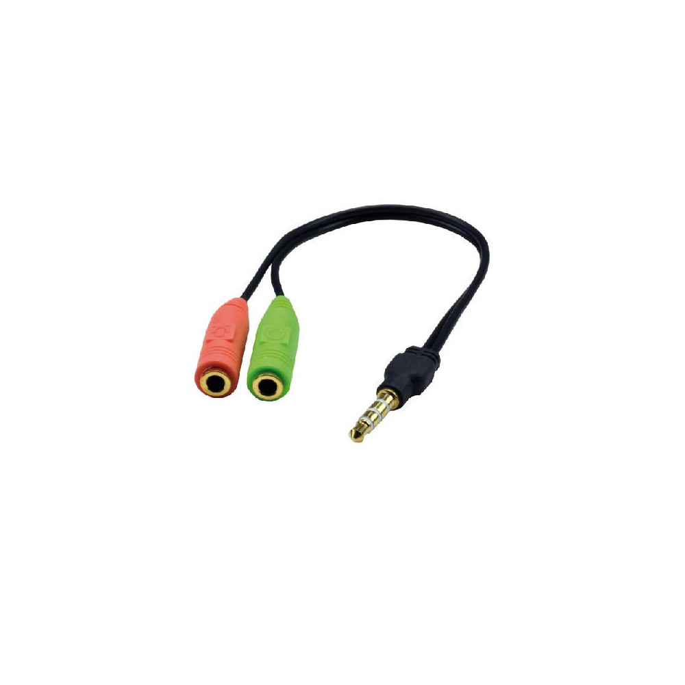 MCL CG-705 câble audio 0,2 m 3,5mm 2 x 3.5mm Noir