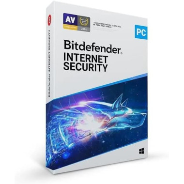 Bitdefender Internet Security Sécurité antivirus 1 licence(s) 2 année(s)