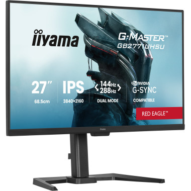 iiyama G-MASTER GB2771UHSU-B1 écran plat de PC 68,6 cm (27") 3840 x 2160 pixels 4K Ultra HD LED Noir