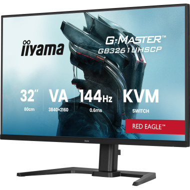 iiyama G-MASTER GB3261UHSCP-B1 écran plat de PC 80 cm (31.5") 3840 x 2160 pixels 4K Ultra HD LED Noir