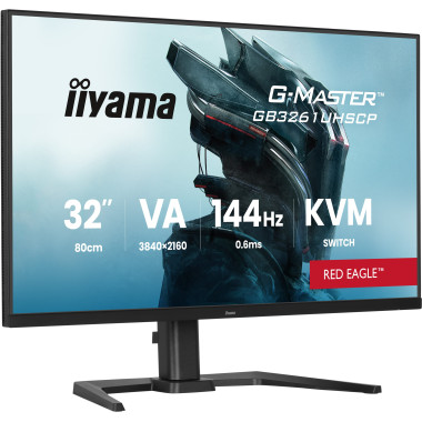 iiyama G-MASTER GB3261UHSCP-B1 écran plat de PC 80 cm (31.5") 3840 x 2160 pixels 4K Ultra HD LED Noir