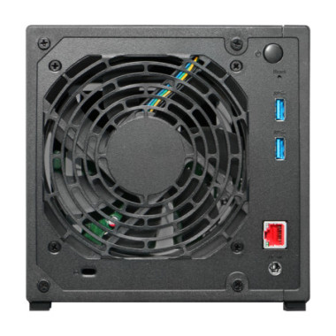 Asustor AS1204T NAS Tower Realtek RTD1619B 1 Go DDR4 0 To ADM Noir