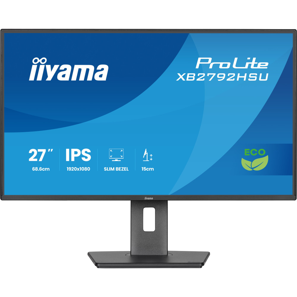 iiyama ProLite XB2792HSU-B1 écran plat de PC 68,6 cm (27") 1920 x 1080 pixels Full HD LED Noir