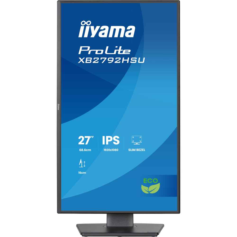 iiyama ProLite XB2792HSU-B1 écran plat de PC 68,6 cm (27") 1920 x 1080 pixels Full HD LED Noir