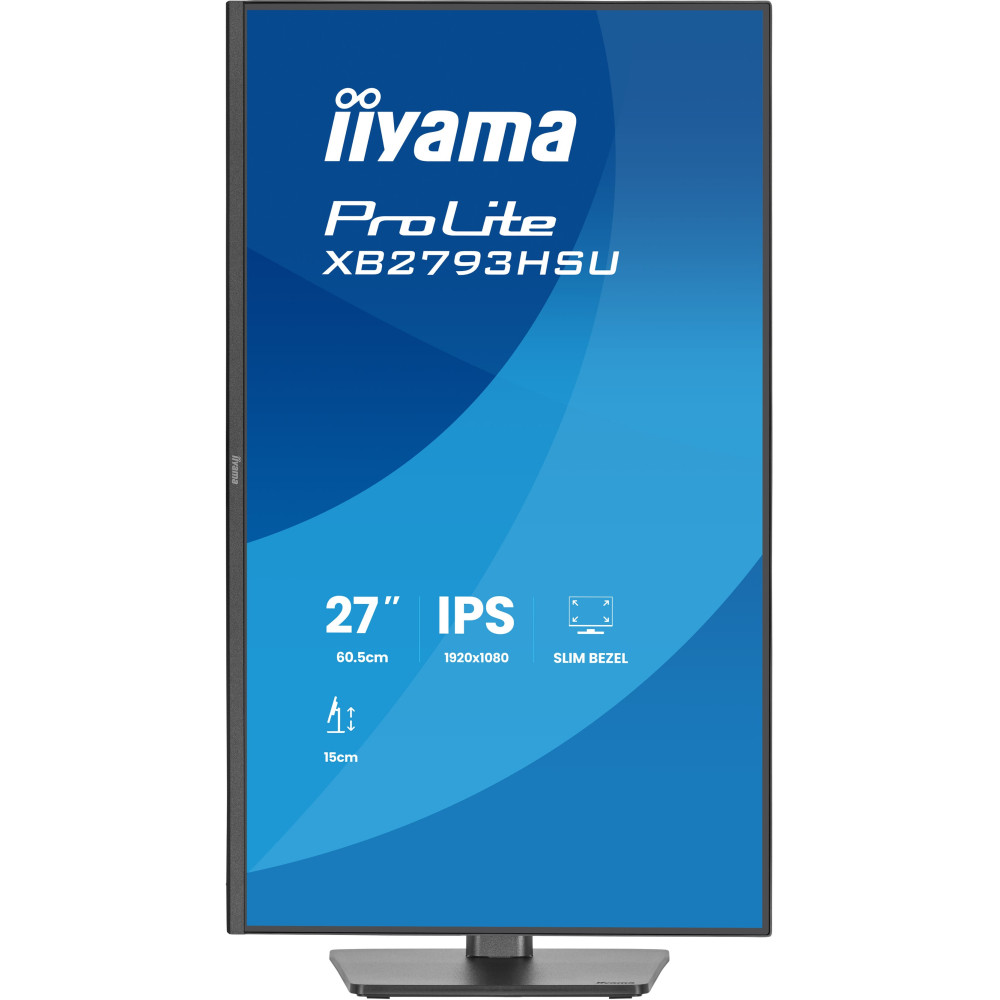 iiyama ProLite XB2793HSU-B1 écran plat de PC 68,6 cm (27") 1920 x 1080 pixels Full HD LED Noir