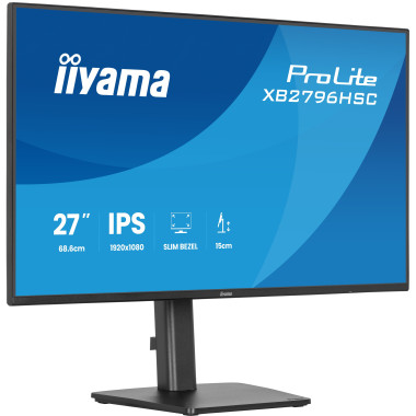 iiyama ProLite XB2796HSC-B1 écran plat de PC 68,6 cm (27") 1920 x 1080 pixels Full HD LED Noir