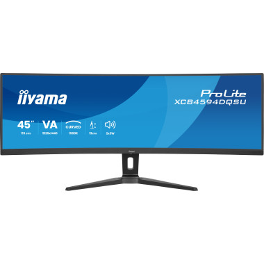 iiyama XCB4594DQSU-B1 écran plat de PC 111,8 cm (44") 5120 x 1440 pixels Dual QHD LED Noir