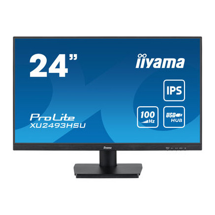 IIYAMA XU2493HS-B6 - 23.8p IPS FHD 0,5ms 250 cd/m² HDMI/DP 2x2W Noir | ECP Grossiste informatique