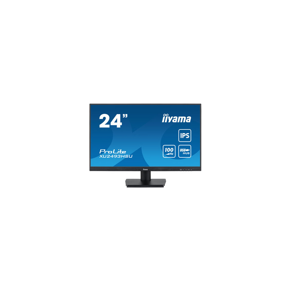 IIYAMA XU2493HS-B6 - 23.8p IPS FHD 0,5ms 250 cd/m² HDMI/DP 2x2W Noir | ECP Grossiste informatique