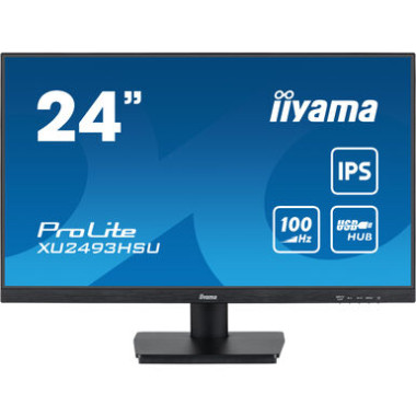 IIYAMA XU2493HS-B6 - 23.8p IPS FHD 0,5ms 250 cd/m² HDMI/DP 2x2W Noir | ECP Grossiste informatique