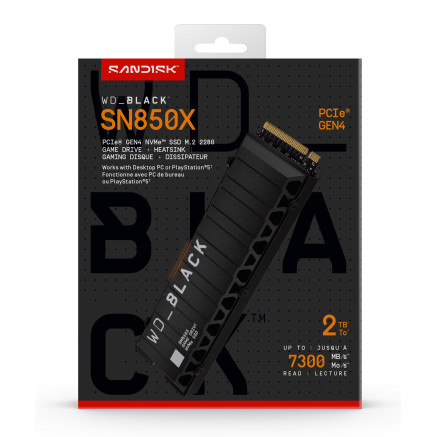 SanDisk WD_BLACK SN850X NVMe