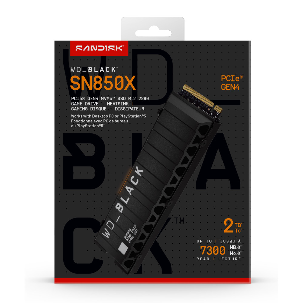 SanDisk WD_BLACK SN850X NVMe