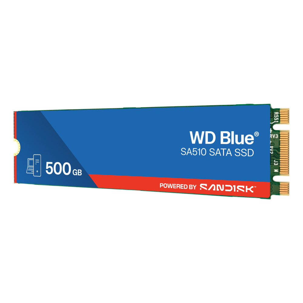 SanDisk Blue WD SA510 500 Go M.2 Série ATA III
