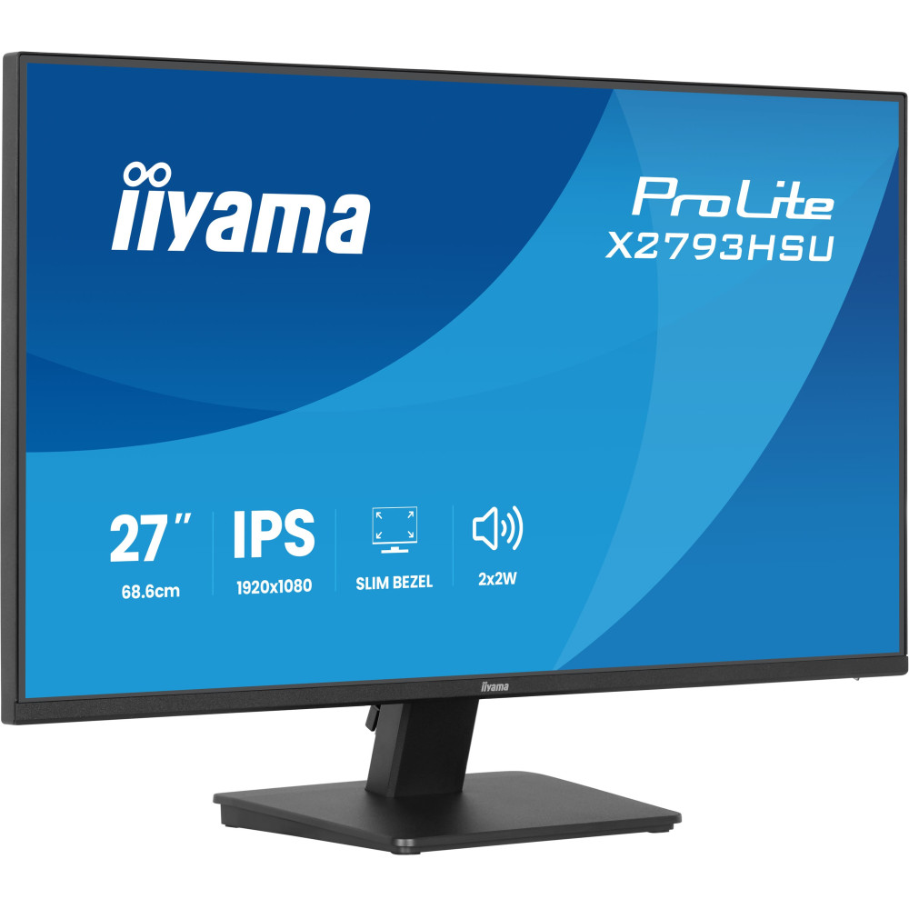 iiyama ProLite X2793HSU-B1 écran plat de PC 68,6 cm (27") 1920 x 1080 pixels Full HD LED Noir