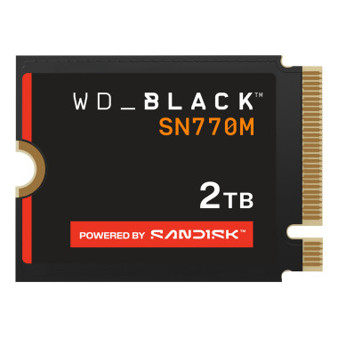SanDisk Black WD_BLACK SN770M NVMe 2 To M.2 PCI Express 4.0 TLC 3D NAND