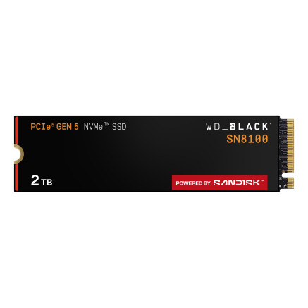 SanDisk Black WD_BLACK SN8100 NVMe 2 To M.2 PCI Express 5.0 TLC 3D NAND