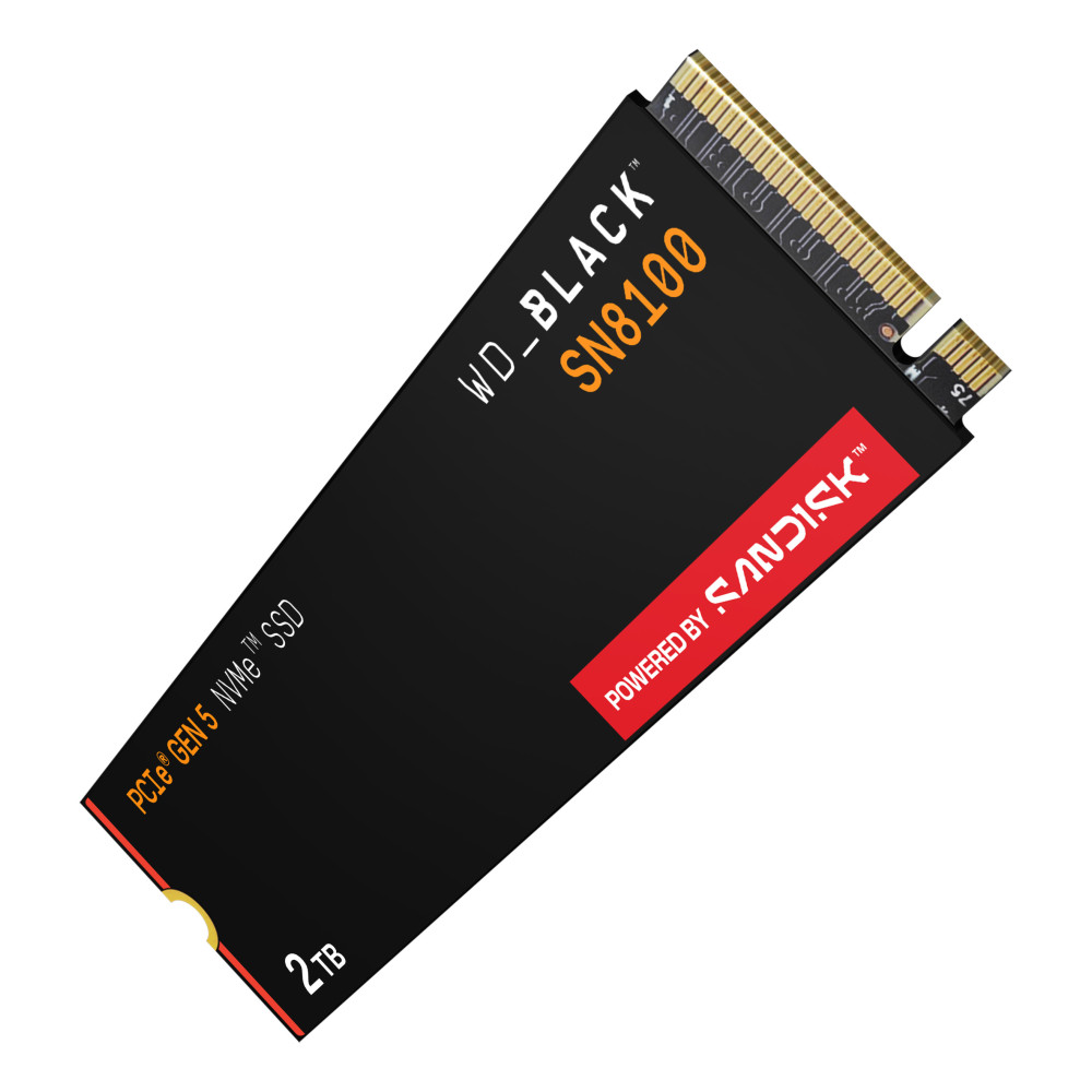 SanDisk Black WD_BLACK SN8100 NVMe 2 To M.2 PCI Express 5.0 TLC 3D NAND
