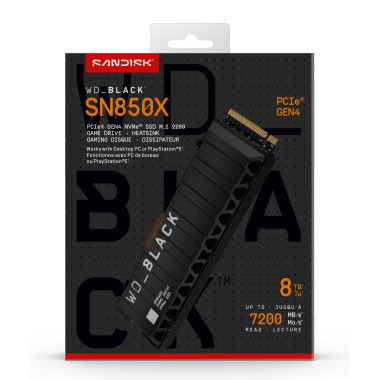 SanDisk WD_BLACK SN850X NVMe